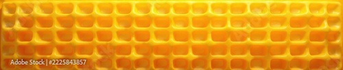 Empty golden waffle pattern, panoramic backdrop , luxury, clean, shiny