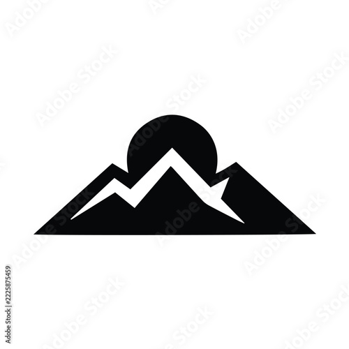 vector illustration of mountains