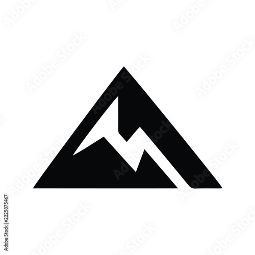 mountain logo design