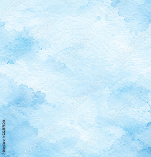 Soft Blue Watercolor Background – Artistic Painted Texture and Elegant Creative Design Backdrop, watercolor, background, texture, blue, artistic, painted