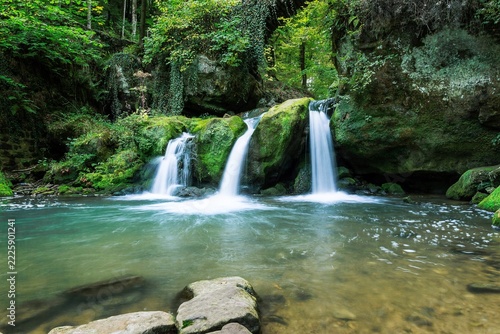 A long-exposure shot of the small but beautiful 