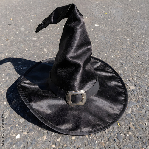 Fantasy witch costume hat isolated cutout PNG