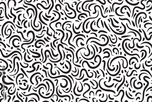 seamless pattern with abstract lines