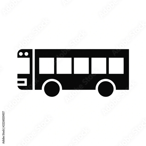 bus icon vector illustration