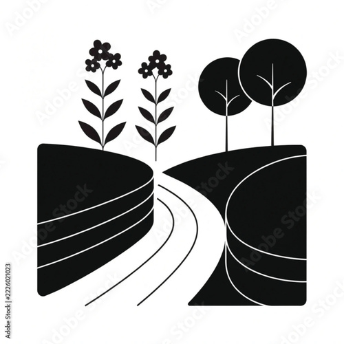 vector illustration of a tree