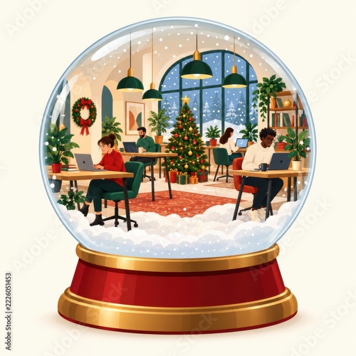 Surreal Christmas Objects with Miniature Holiday Worlds and Creative Concepts