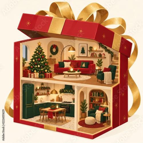 Surreal Christmas Objects with Miniature Holiday Worlds and Creative Concepts