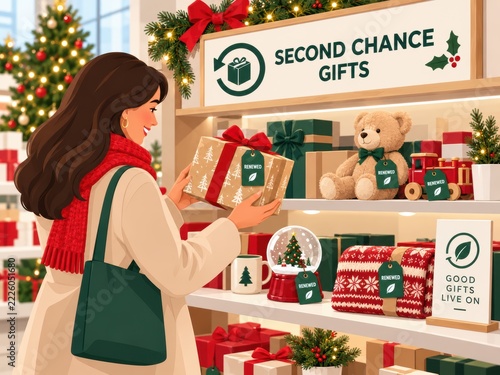 Christmas Reverse Logistics with Gift Return Inspection Refurbishment and Resale