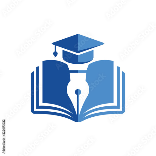 education school abstract logo modern style