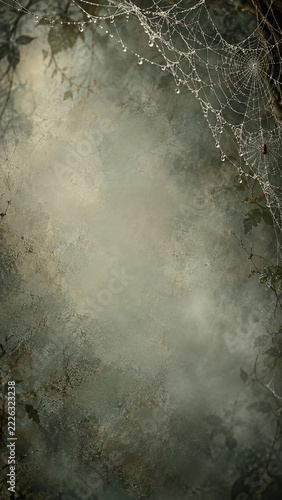 Mystic Halloween Web Vertical Background