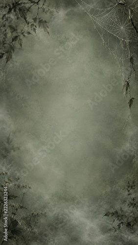 Mystic Halloween Web Vertical Background