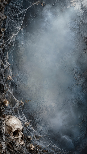 Mystic Halloween Web Vertical Background