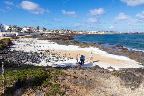 pop corn beach, corralejo, fuerteventura, canarie