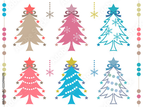 クリスマス■お洒落なクリスマスツリー