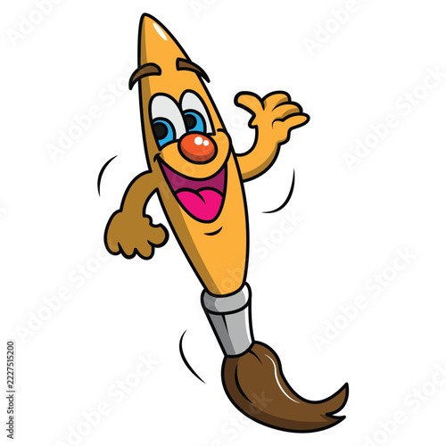 Happy Yellow Brush