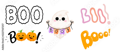 Fotografie Ghost saying boo png images