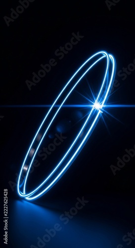Luminous Orbital Embrace