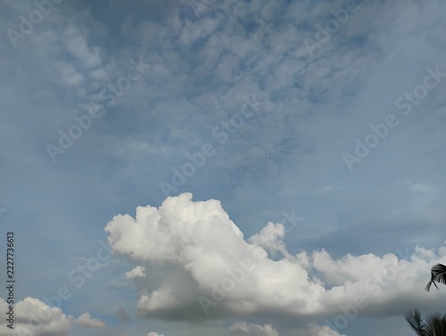clouds in the sky