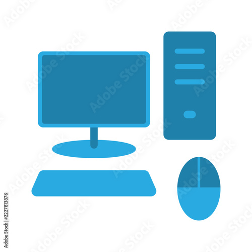 PC icon design template