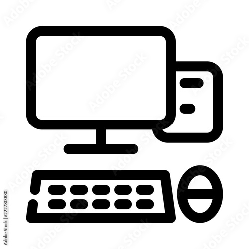PC icon design template