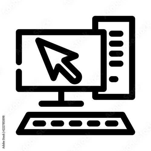 PC icon design template