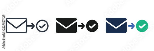Email Deliverability Icon for Successful Inbox Delivery