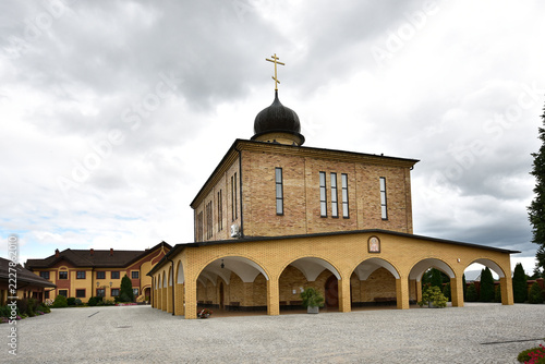 Obraz na plátně Orthodox monastery in Zwierki in Podlasie