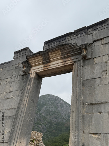Olympos, Turkey - 04.04.2025: Olympos Antik Kenti Antalya