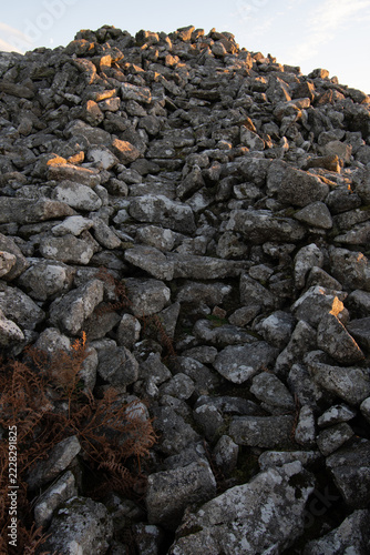 Carburrow Tor, a Bronze Age Cairn on Bodmin Moor Cornwall 