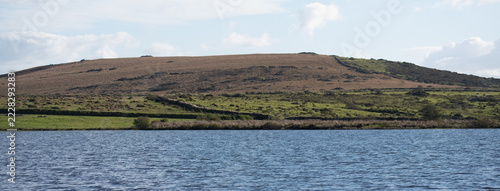 Brown Gelly a site of antiquities on Bodmin Moor besides Dozmary Pool Cornwall