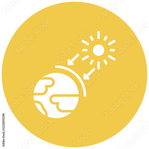 Solar Radiation Icon