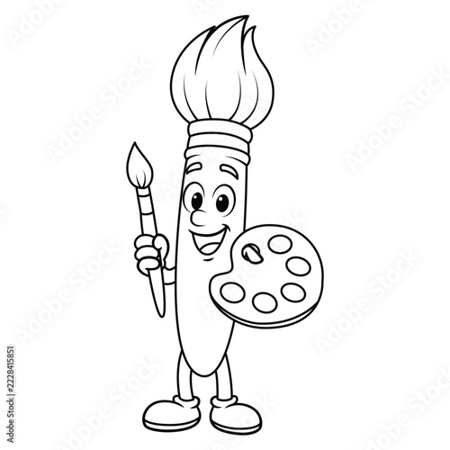 sporty paint brush