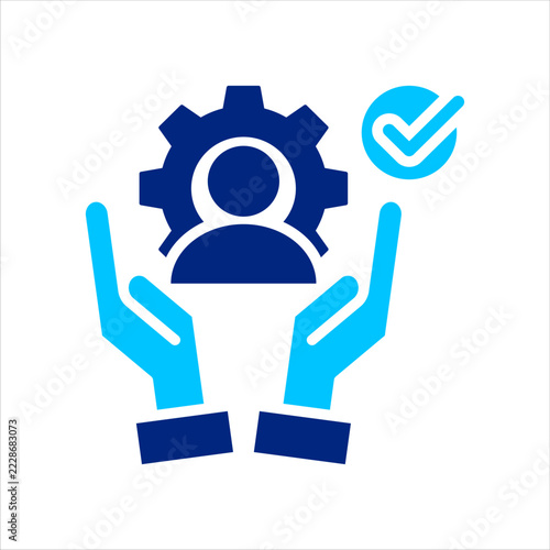 Proficiency Icon. Proficiency icon representing skill mastery, competence, and professional ability. Vector Illustration.