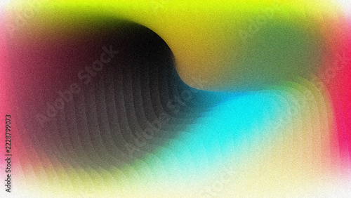 Abstract blurred gradient background with colorful light waves isolated. Yellow purple pink soft motion blur texture effect. Perfect for artistic wallpaper backdrop design projects background