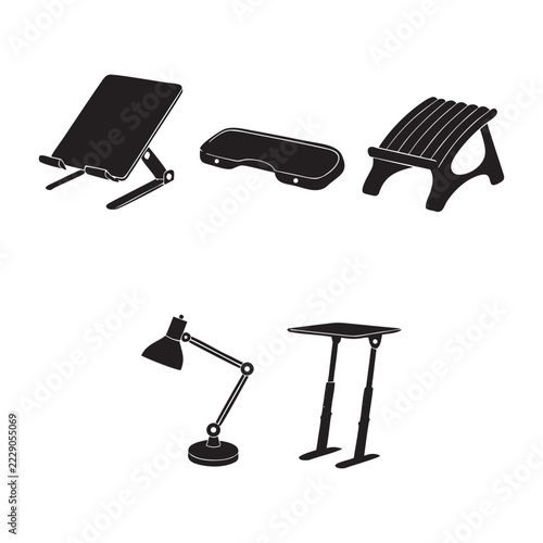 Ergonomic Home Office Accessories and Workplace Comfort Equipment