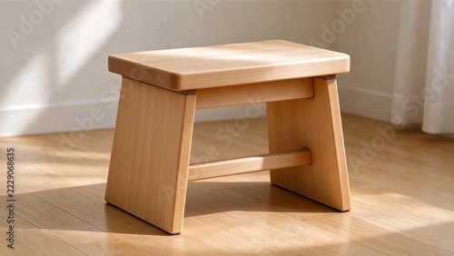 Bathroom Furniture Japanese Hinoki Bath Stool

