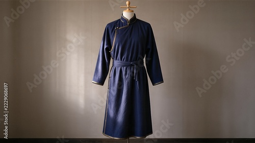  Traditional Costume Mongolian Deel Robe