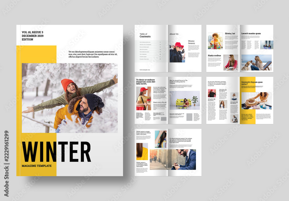 Company Profile Template Stock Template | Adobe Stock