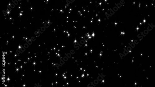 Dynamic glittering starlight stock video, s-curve magic sparkle trail, black screen overlay, flowing starburst particle stream, glowing fairy dust, luxury light background, 4k
