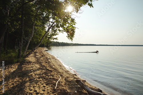 Batchewana Island in Batchewana Bay in Ontario, Canada.