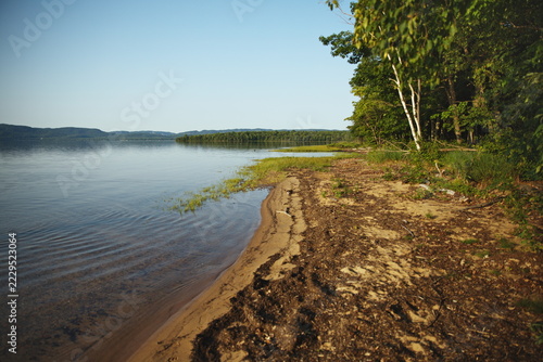 Batchewana Island in Batchewana Bay in Ontario, Canada.