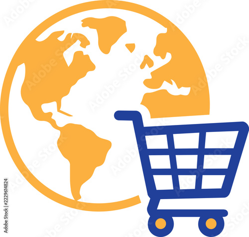 E-Market Icons Collection – Online Shopping and E-Commerce