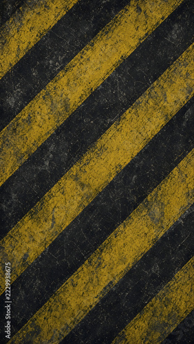 grunge hazard stripes