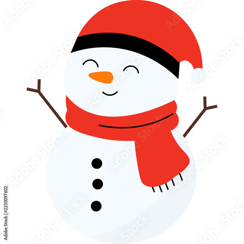 Snowman Illustration
