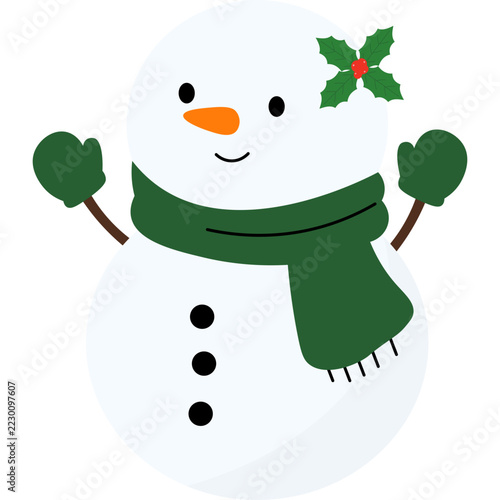 Snowman Illustration
