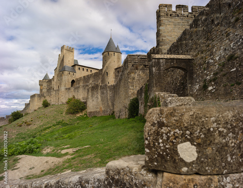 Carcassonne, France, October 18th 2026, Citadel Castle and ramparts during the daytime