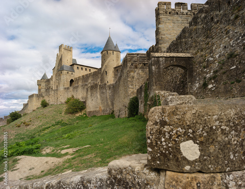 Carcassonne, France, October 18th 2026, Citadel Castle and ramparts during the daytime