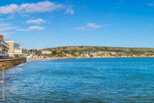 Swanage waterfront. Dorset, England