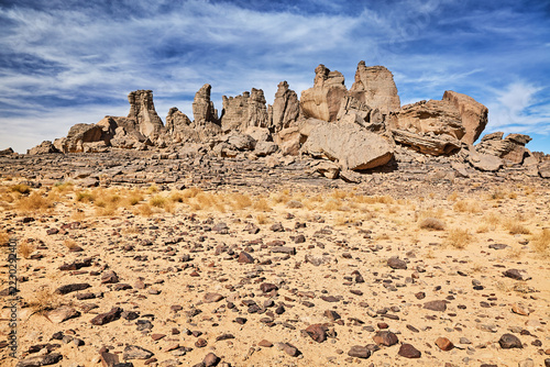 Sahara Desert, Tassili N'Ajjer in Algeria