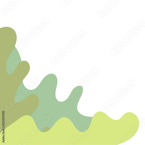 Green Blob Corner